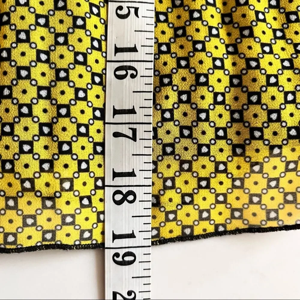 Byblos girls geometric design dressy sleeveless top size 8